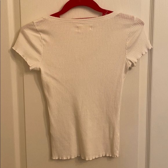 Hollister Ribbed Short-Sleeve Tee - Picture 2 of 4